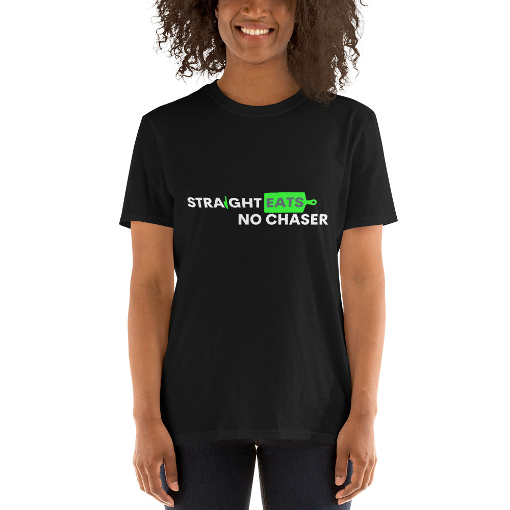 "Straight Eats . No Chaser." Logo Unisex Classic T-Shirt